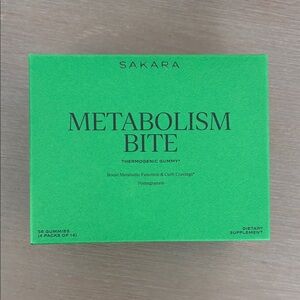 Sakara Metabolism Bite Thermogenic Gummies